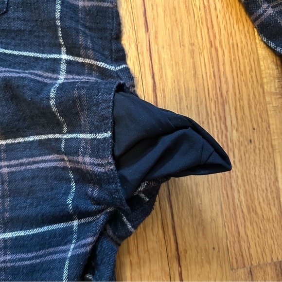 Madewell Slub Flannel Sunday Shirt size XS f6 - Picture 11 of 12